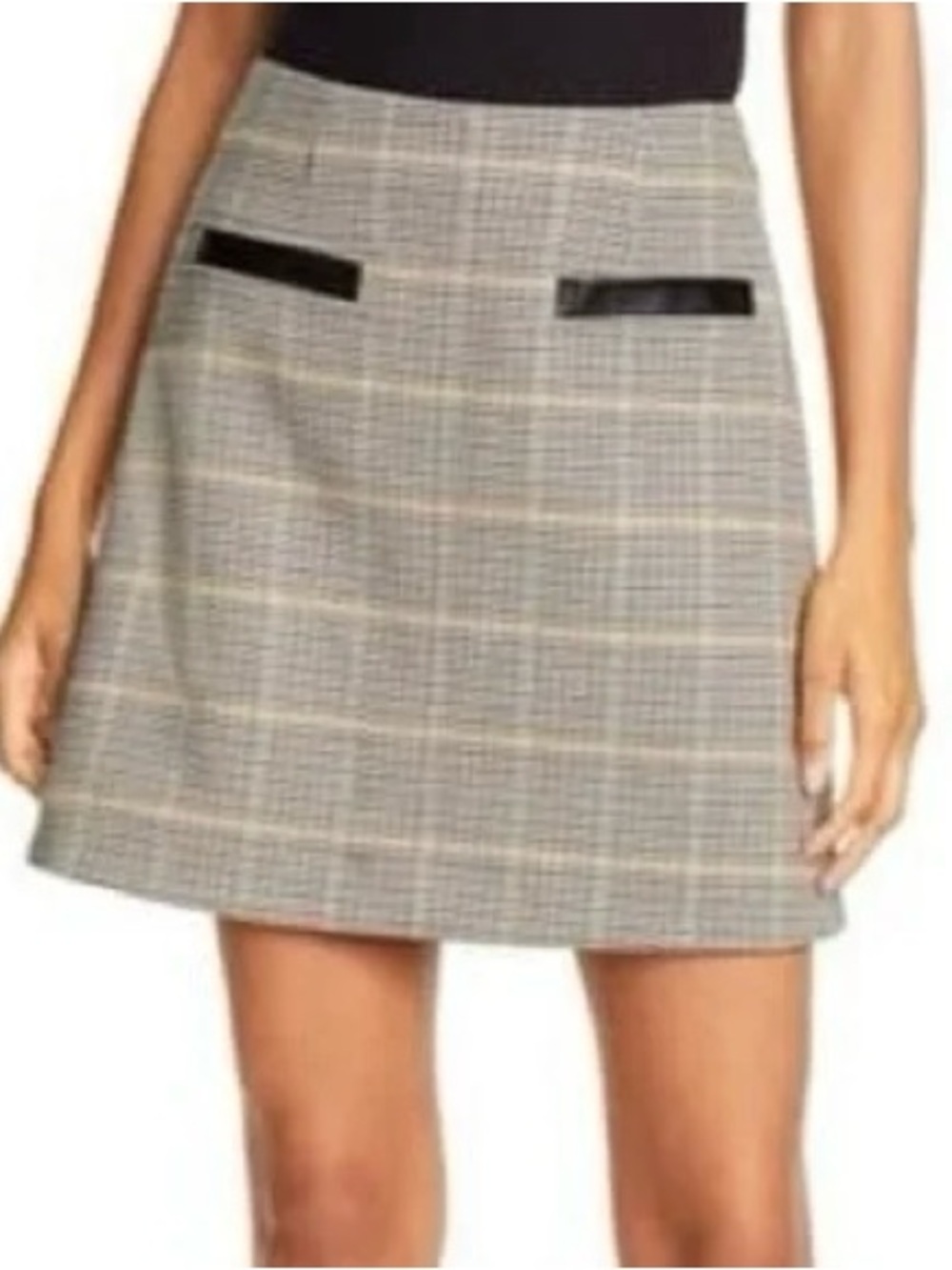 A.L.C "Reynolds" Plaid Mini Skirt Size 4